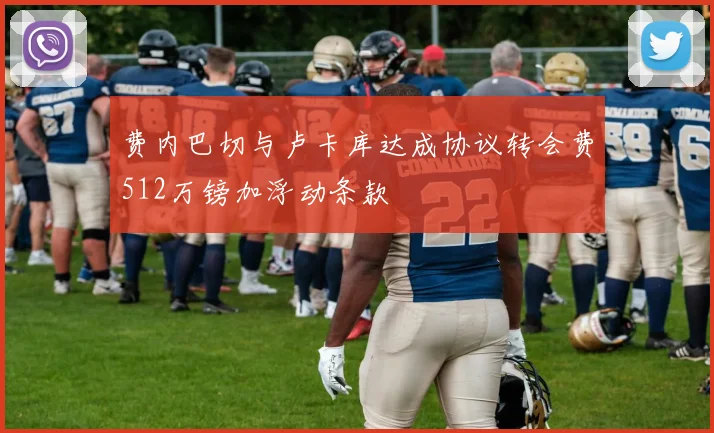 费内巴切与卢卡库达成协议转会费512万镑加浮动条款